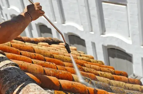 Nettoyage de toitures - Plerguer